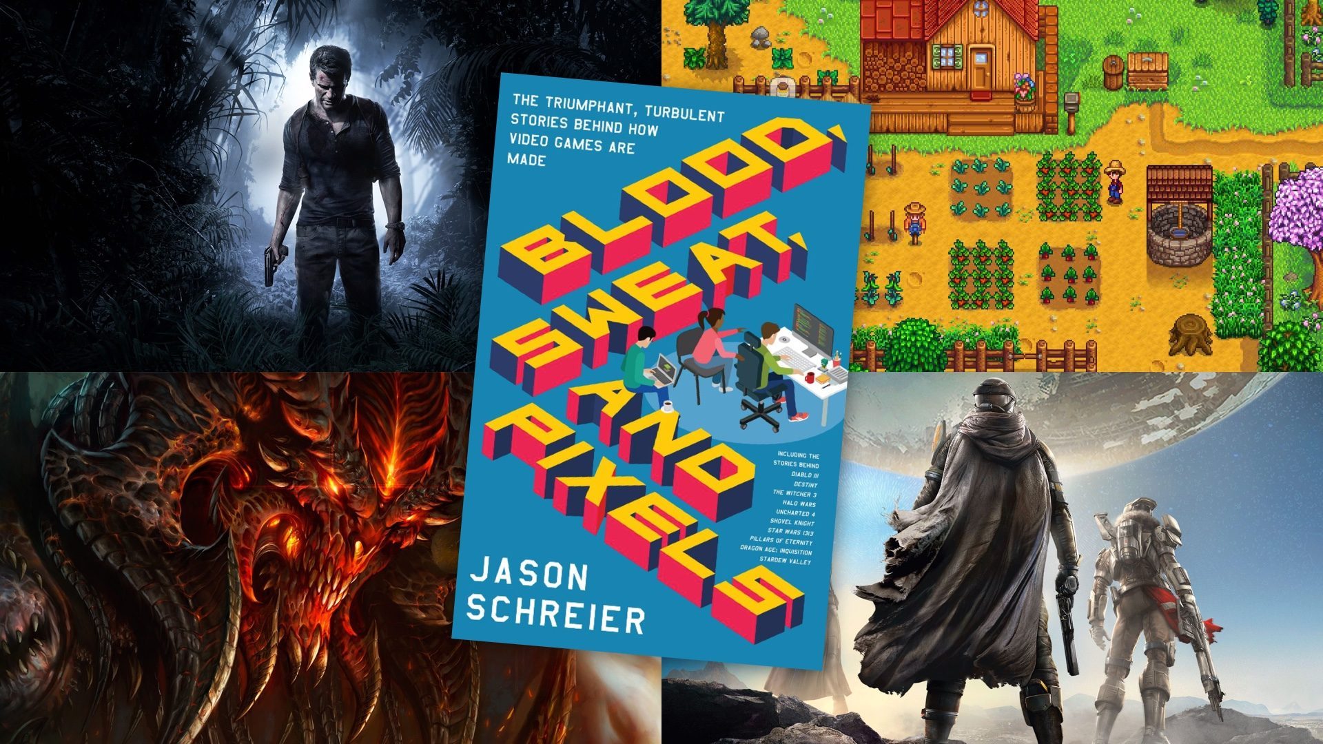 blood sweat and pixels book